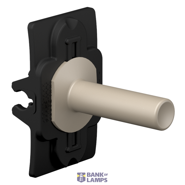 Niko Toggle (1 part), Niko Home Control, steel champagne coated image 3