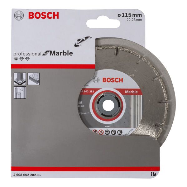 Standard for Marble diamond cutting disc 115 x 22,23 x 2,2 x 3 mm image 1