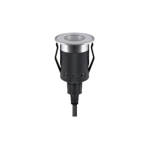 1W | WAY UP INOX WITH GRID  | 3000K image 1