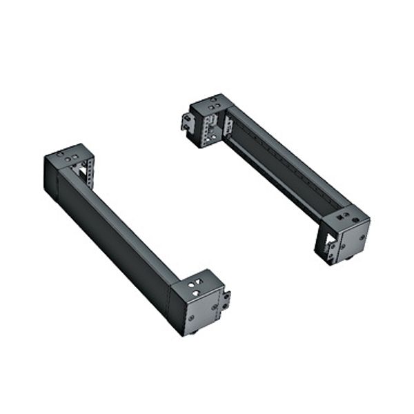 Plinth side parts (pair) D=600 H=100mm stainless steel image 1