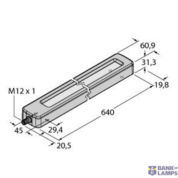 LED Linear Light In the Metal Housing   WLC60XW640GAPWMQ image 2