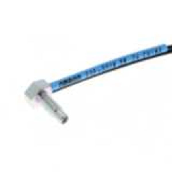 Fiber optic sensor head, diffuse, M4 hexagonal back, right-angled head E32 1601M image 3