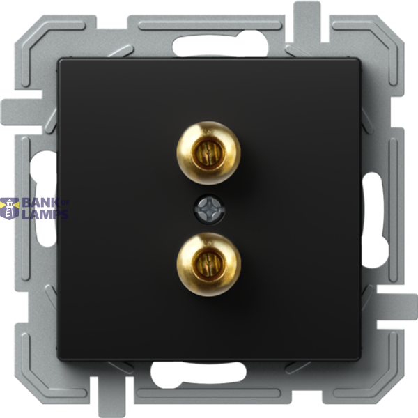 SOCKET AUDIO 2xRCA BK XO 4417209 image 1