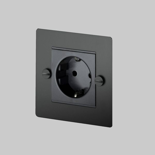 1G EURO SOCKET / BLACK image 1