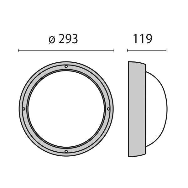 EKO+26 LED SMD18W 830 DETEK ANTHRACITE image 10