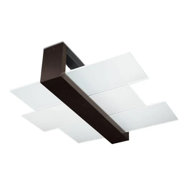 PLAFON FENIKS 2 WENGE E27 2X60W IP20 image 1
