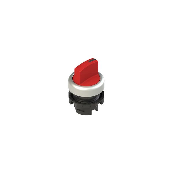 Illuminated short handle selector, 3 positions red with marking image 2