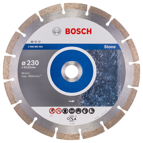 Standard for Stone diamond cutting disc 150 x 22,23 x 2 x 10 mm image 1