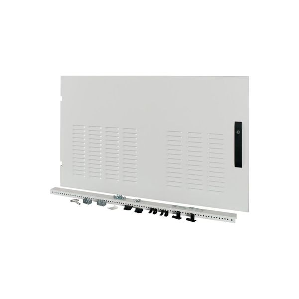 XSDMLV40611 Device area door, ventilated, IP42, left, HxW=600x1100mm, grey image 5