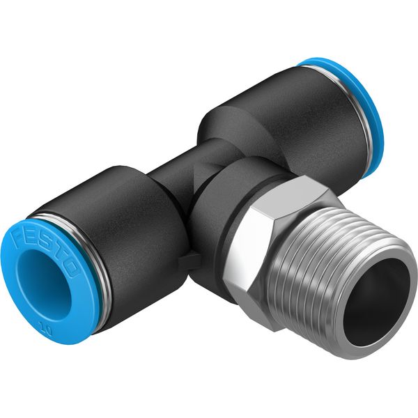 QST-3/8-10-20 Push-in T-fitting image 1