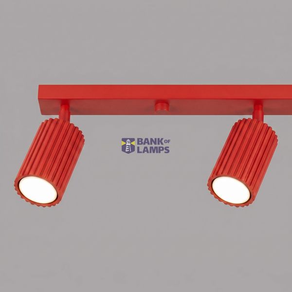 Ceiling lamp KARBON 4L red image 10