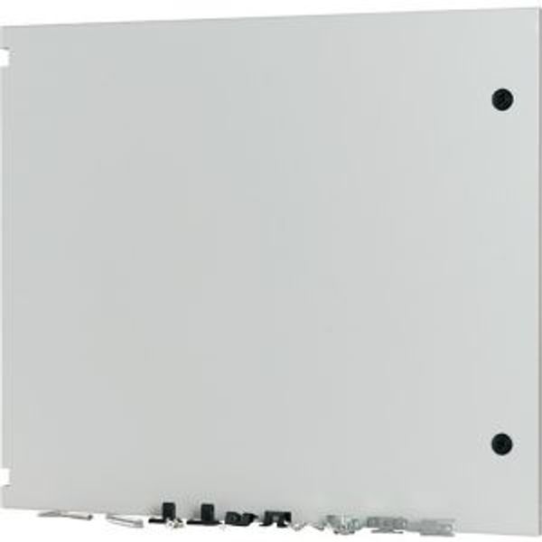 XTMPIX16FD-H550W425 Front door for IZMX16, fixed, HxW=550x425mm, IP55, grey image 3