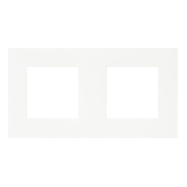DOUBLE FRAME WHITE image 1