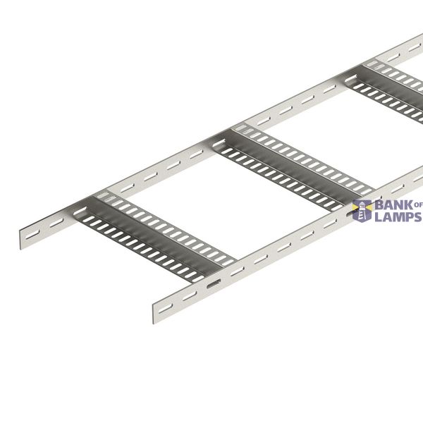 Cable ladder, shipbuilding with Z-rung 35x206x3000 Stainless steel A4  image 1