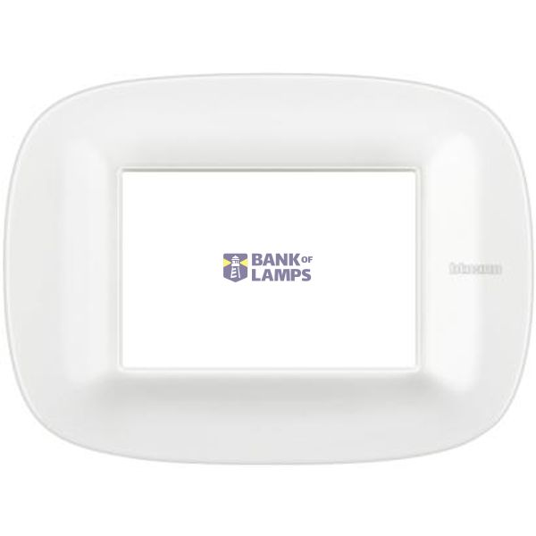 BTAX Cover frame 3M WHITE/CORIAN HB4803CGW image 1
