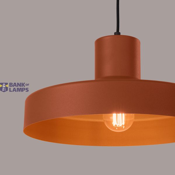 Pendant lamp BILO red ochre image 9