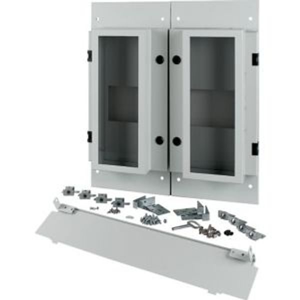 XM2N43F06C-55 Front plate, 2xNZM4, 3p, fixed, W=600mm, IP55, grey image 6
