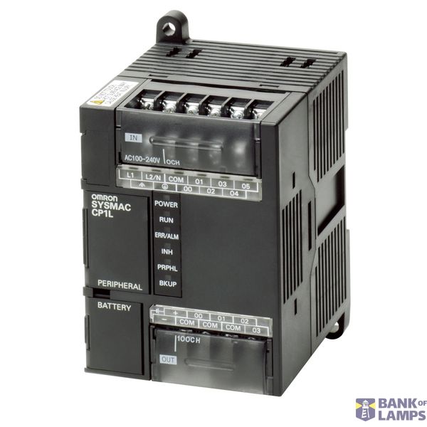 PLC, 100-240 VAC supply, 6 x 24 VDC inputs, 4 x NPN outputs 0.3 A, 5K CP1W9229M image 1
