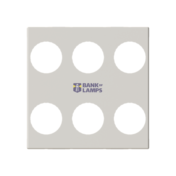 Cover plate - KNX 3-gang sensors - 2M - Dune image 1