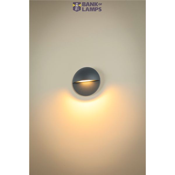 LID II, wall-mounted light, 2700/3000K, 15W, PHASE, 100°, anthracite image 6