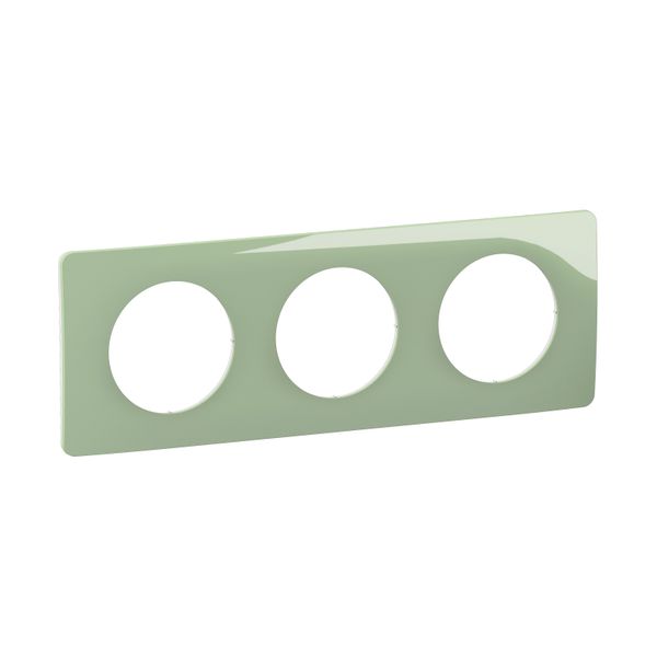 PLATE 3 GANG CELADON GREEN image 1