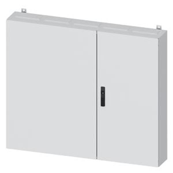 ALPHA 400, wall-mounted cabinet, Flat Pack, IP43, Protection class 2, H: 1100 mm, W: 1300 image 1