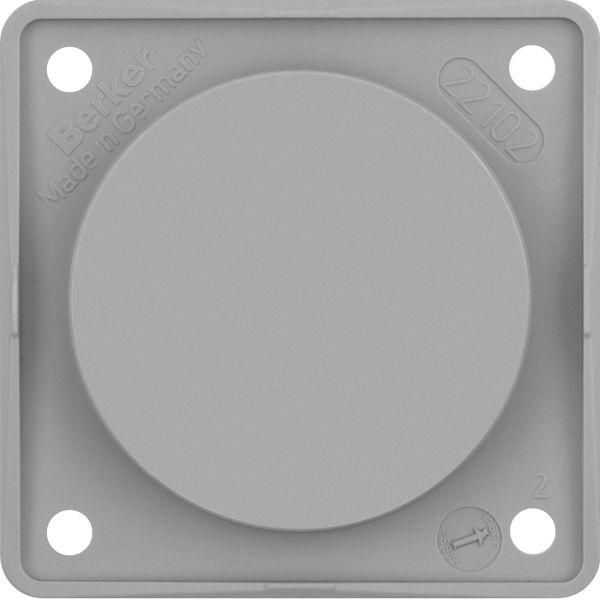 Integro Flow Classic, Blind Plug, Grey Glossy image 1