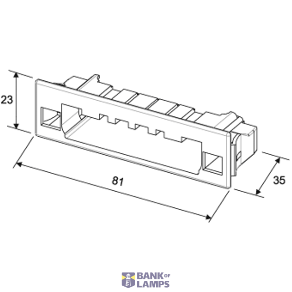 Coupler accessory Strain relief cover 3p, green image 2
