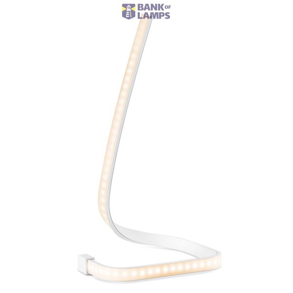 LED swirl table lamp ↕ 29,2 cm white image 1