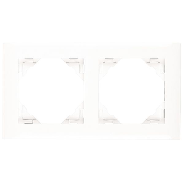 DOUBLE FRAME WHITE image 2