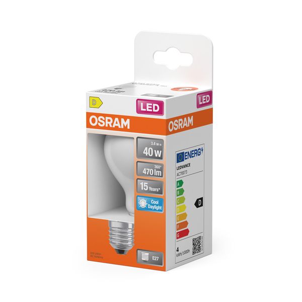 LEDSCLA40 3,4W/865 230VGLFR E27 FS1OSRAM image 2