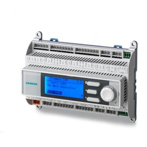 POL688.85/STD - Climatix POL688.85/STD HVAC controller; 24 VAC/DC; 27 I/O; Ethernet, RS485, KNX; Modbus, BACnet, PL-Link, JSON, OPC UA; SD card; USB; HMI image 1