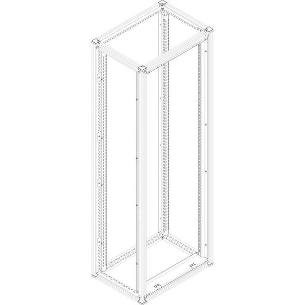 Spacial SFP 2000x700x500mm, IP 55, RAL7035 for Prisma P system installation image 1