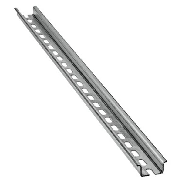 DIN-rails H=15mm for 400mm wide Terminal and BUS-enclosures image 1