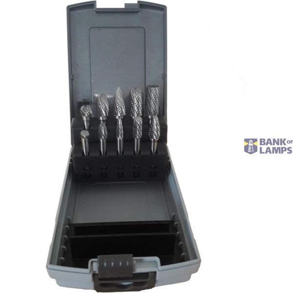 Ironside 10-piece milling cutter set image 1