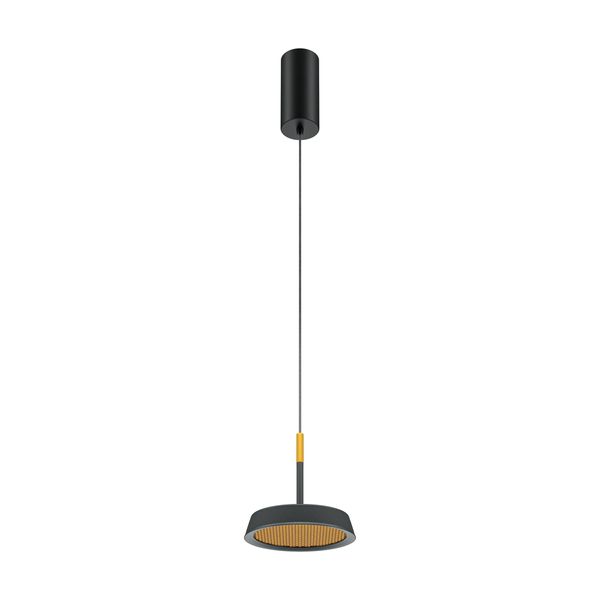 Modern El Pendant lamp Черный и Золото image 1