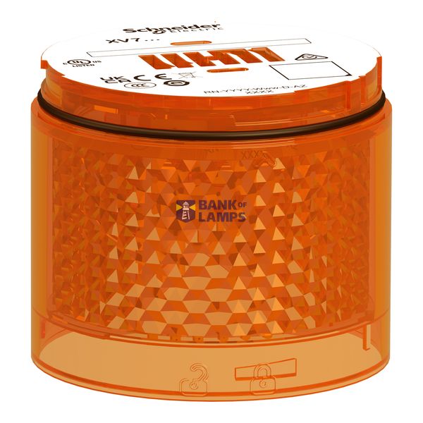 Rotating Orange Colored lens image 2