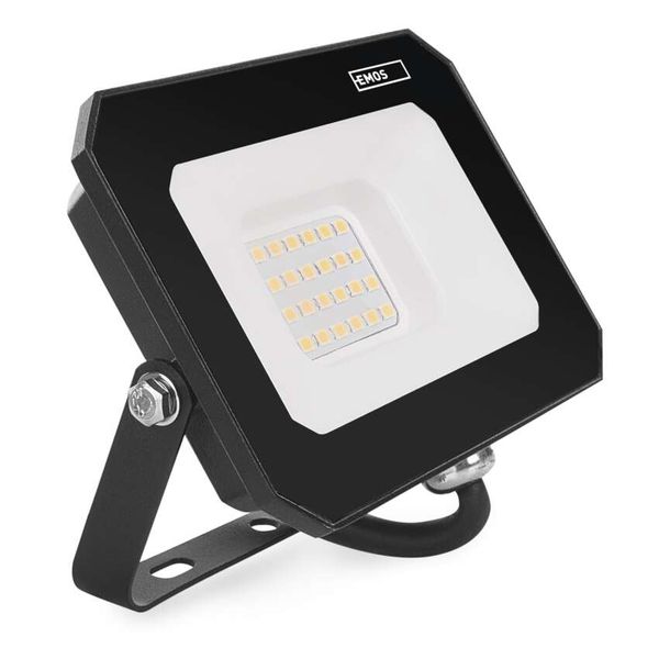 LED floodlight SIMPO 20 W, black, neutral white image 1
