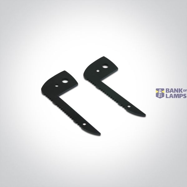 BLACK ALUMINIUM LED PROFILE FOR STEPS 2m image 2