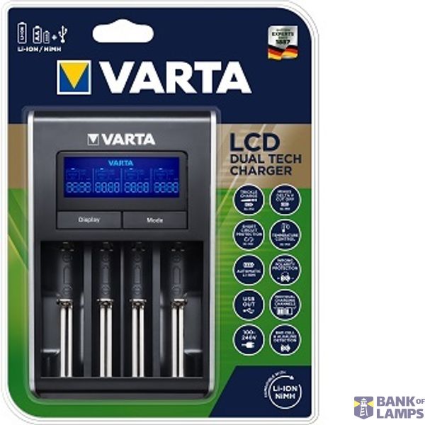 VARTA 57676 101 401 LCD Dual Charger BL1 image 1
