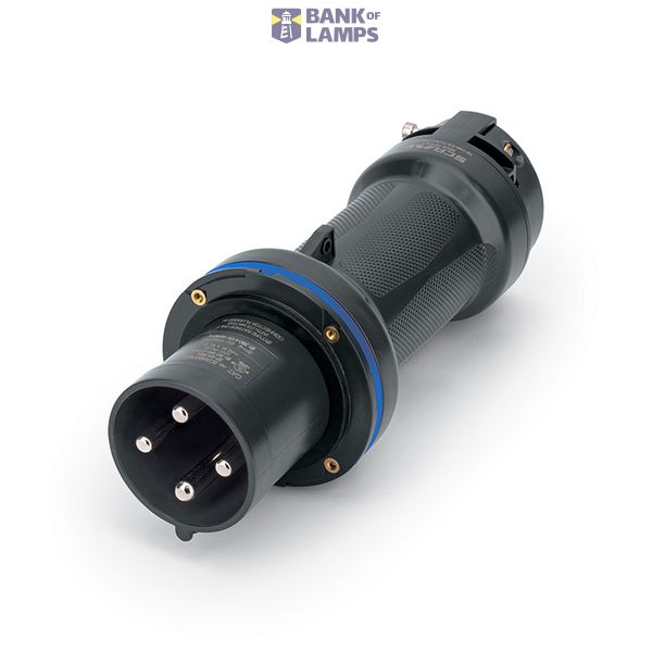 PLUG 60A 3P 4W 9h IP44 3Ø250V image 1