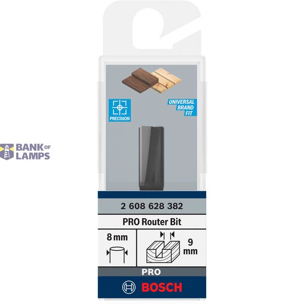 Straight bit, 8 mm, D1 9 mm, L 19.6 mm, G 51 mm image 1