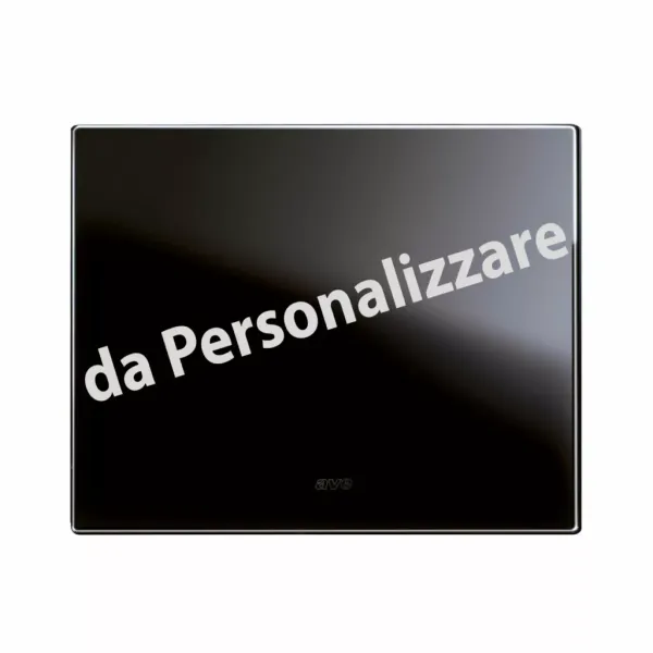 VERATOUCH PLATE CUST.ABS.BLACK 3CON image 1