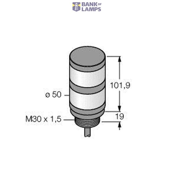 LED Signal Light Tower Light   TL50BW image 2