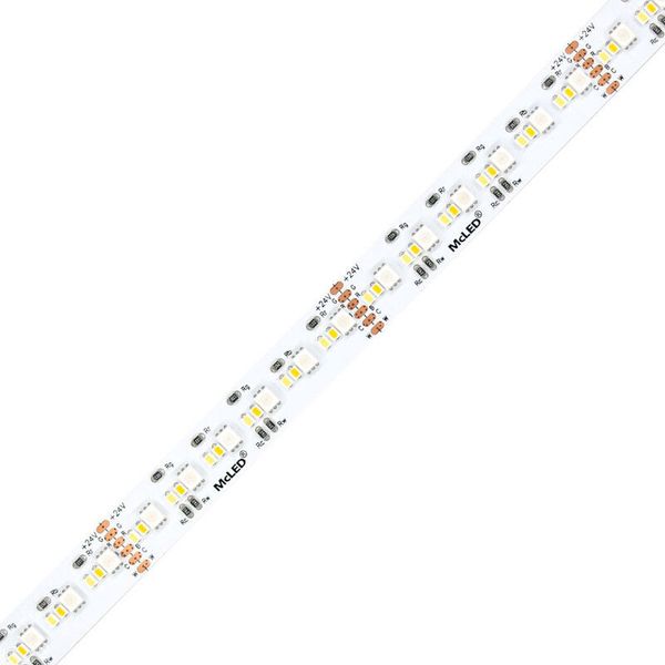 LED strip SMD3535+2216 RGB + CCT, 288LED/m, 18W/m, DC24V, 1358lm/m, IP20, 12mm, 5m image 1