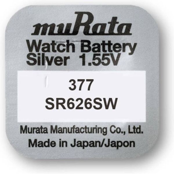 MURATA Watch 377 SR626SW BL1 image 1