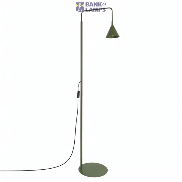 Floor lamp NOX olive green image 1