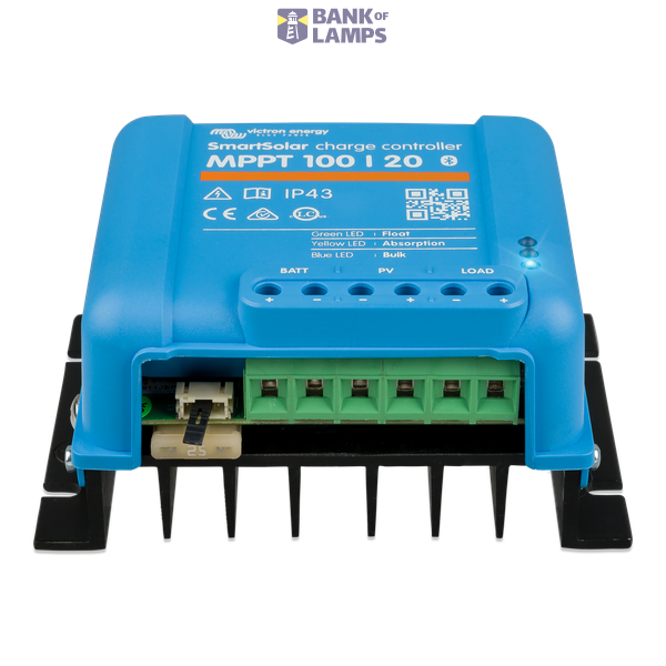 Victron Energy Solar charge controllers SmartSolar MPPT 100/20 (up to 48V) Retail image 1