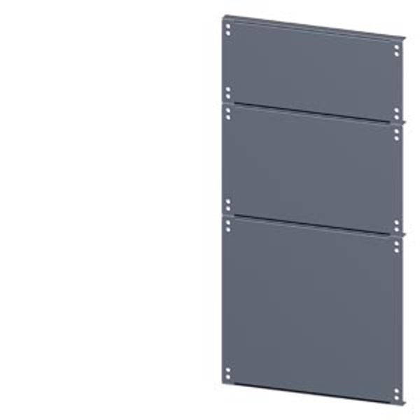 SIVACON, floor, closed, IP55, D: 800 mm, W: 400 mm, zinc-plated image 1