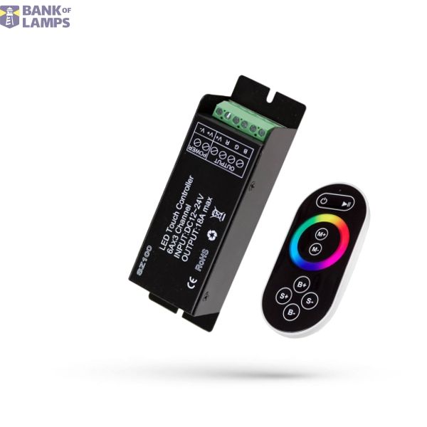 RGB CONTROLLER PLAY MINI II WITH REMOTE FOR LED STRIPS image 1